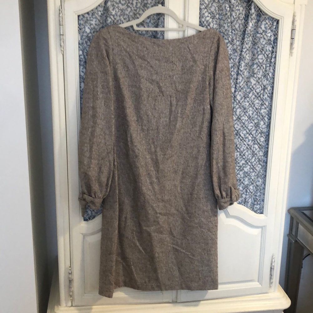 Charlotte brody dress bow knot sleeve straight